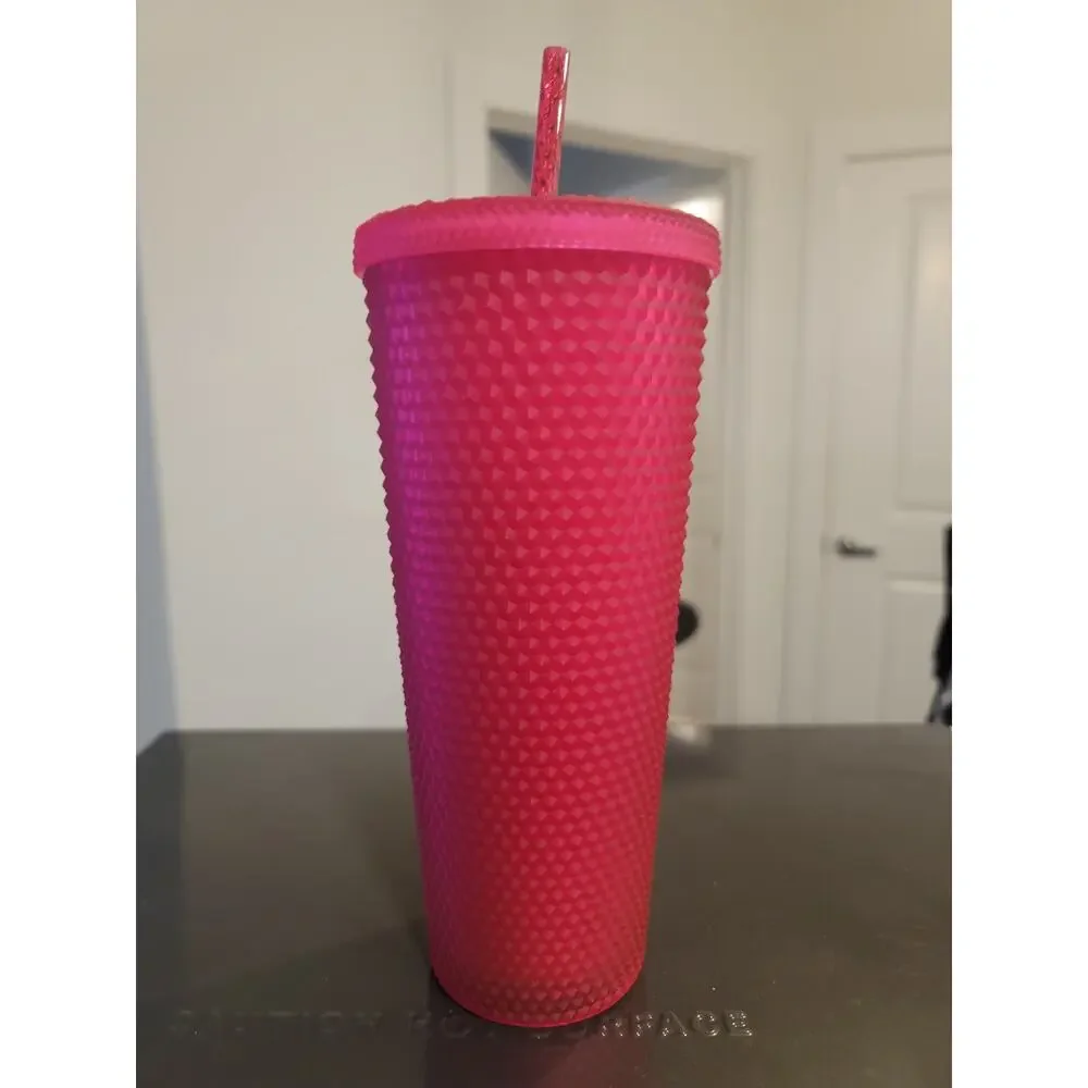 Starbucks Barbie Pink Studded Cold Tumbler